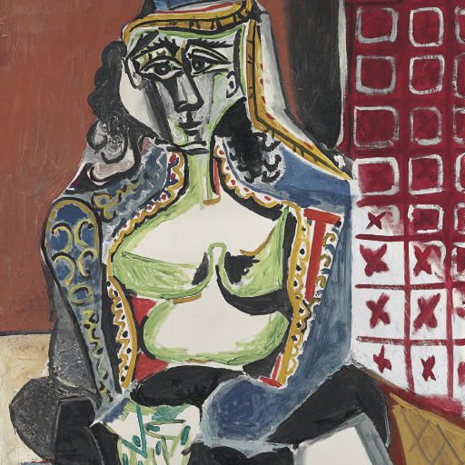 Pablo Picasso — Женский костюм с начесом из Турции (Жаклин)