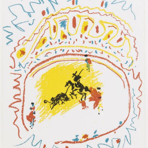 Pablo Picasso — "Маленькая коррида" из пластической живописи XX века (В. 839; М. 302; см. С. 92)