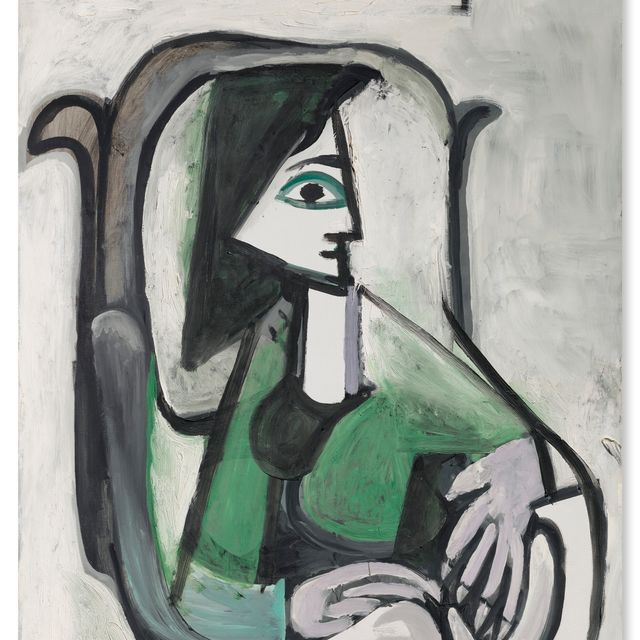 Pablo Picasso — Профиль женщины без комплексов (III)