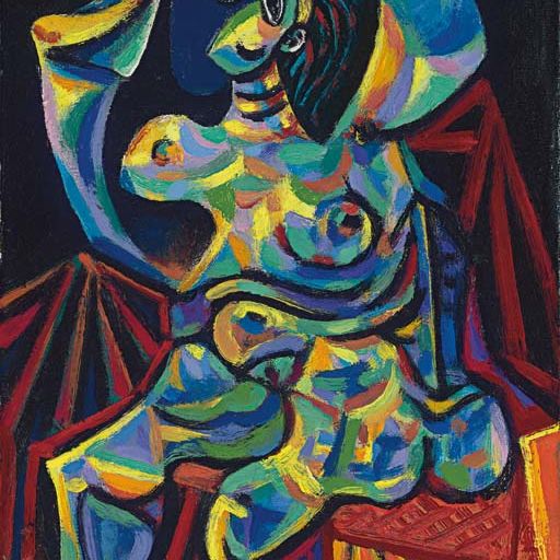 Pablo Picasso — Ну ассис (Дора Маар)