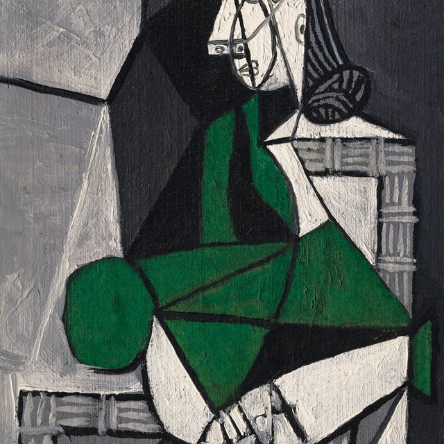 Pablo Picasso — Женская осанка (Франсуаза)