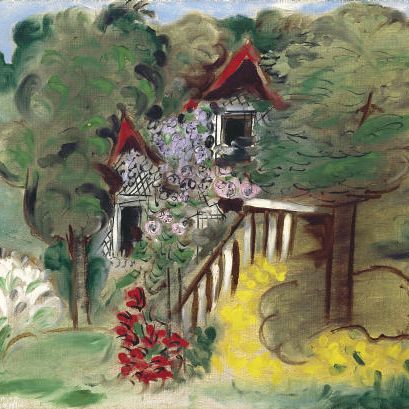 Pablo Picasso — Пейсаж-де-Кормей-ан-Паризи
