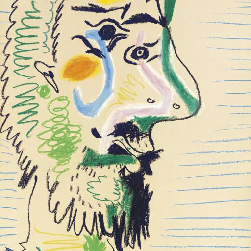 Pablo Picasso — Тет-а-тет с человеком Барбу