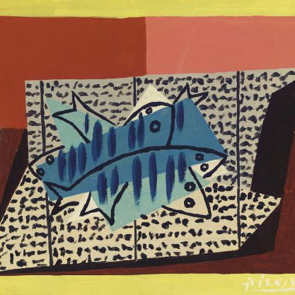 Pablo Picasso — Четыре пуассона