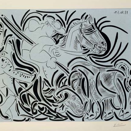 Pablo Picasso — Пике (B. 920; Ba. 1243 III)