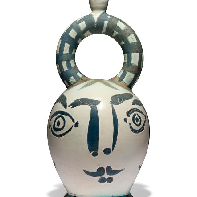 Pablo Picasso — Ваза ацтекская с изображением четырех фигур (A.R. 401)