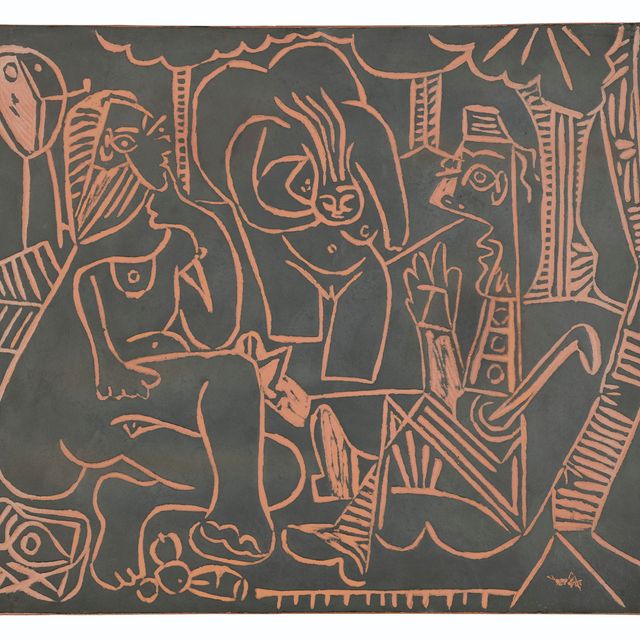 Pablo Picasso — Встреча на траве (A.R. 517)