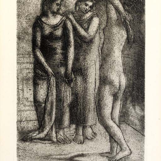 Pablo Picasso — Группа трех женщин (B. 57; Ba. 102 VI)