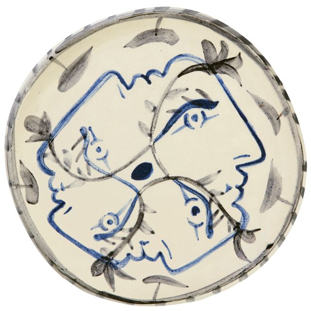 Pablo Picasso — Четыре профиля в Англии (A.R. 84)