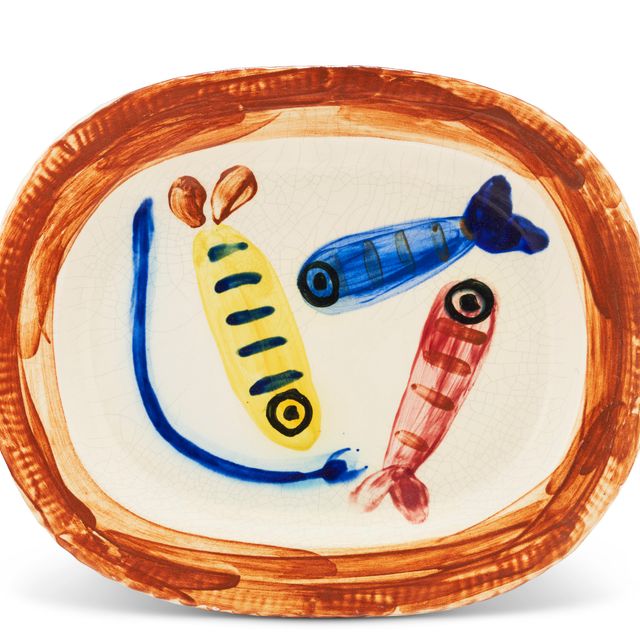 Pablo Picasso — Многоцветные кристаллы Quatre poissons (A.R. 31)