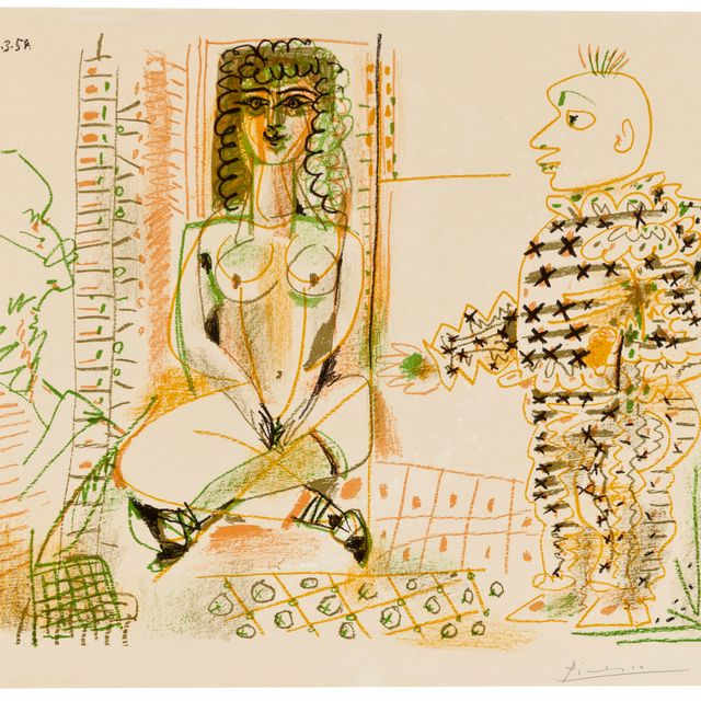 Pablo Picasso — Мир и модель сына