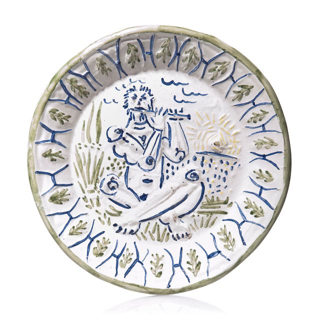 Pablo Picasso — Рыцарь флейты (A.R. 128)