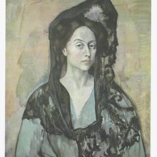 Pablo Picasso — Мадам Рикардо Каналс из барселонского номера люкс (Цвиклитцер, 232)