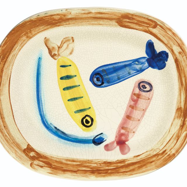 Pablo Picasso — Многоцветные кристаллы Quatre poissons (A.R. 31)
