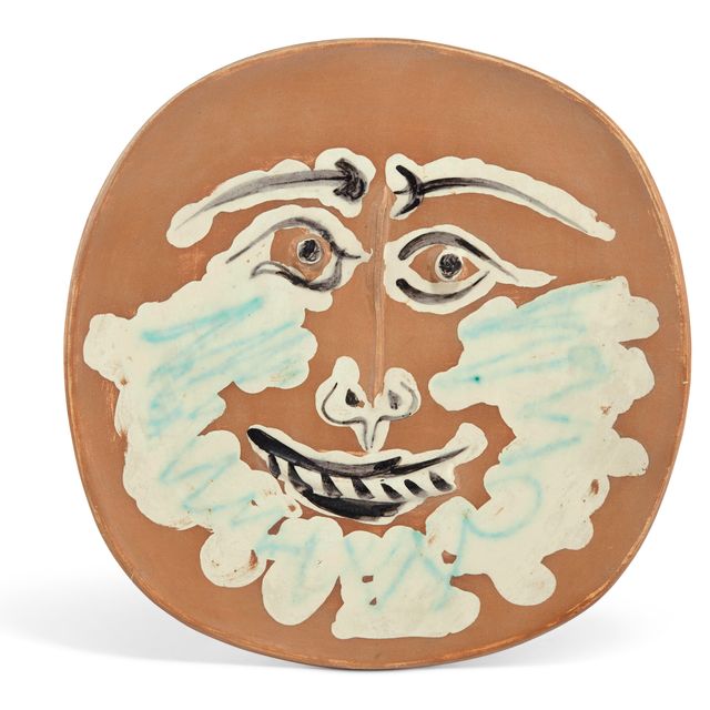 Pablo Picasso — Визаж барбу (A.R. 413)