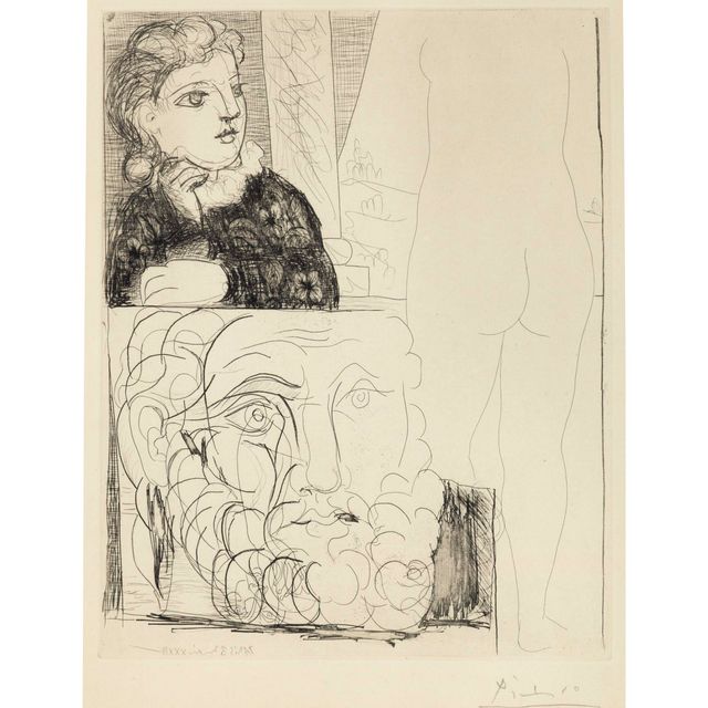 Pablo Picasso — Женский наряд, скульптура "руки и ноги наедине с барби" из коллекции La Suite Vollard