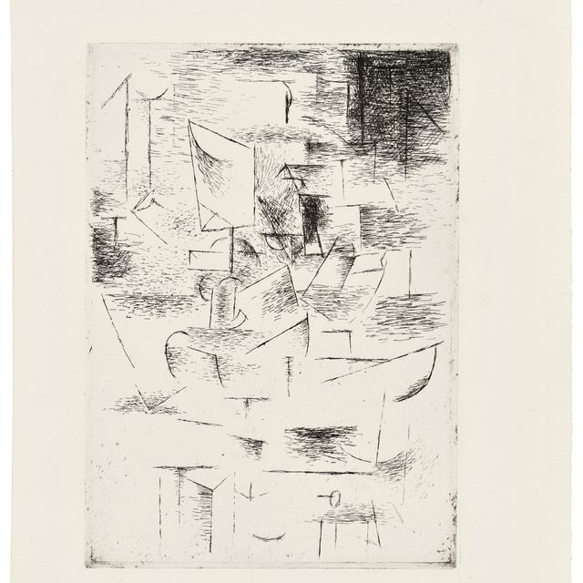 Pablo Picasso — La Table, из Сент-Матореля