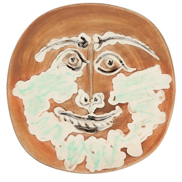 Pablo Picasso — Визаж барбу (A.R. 413)