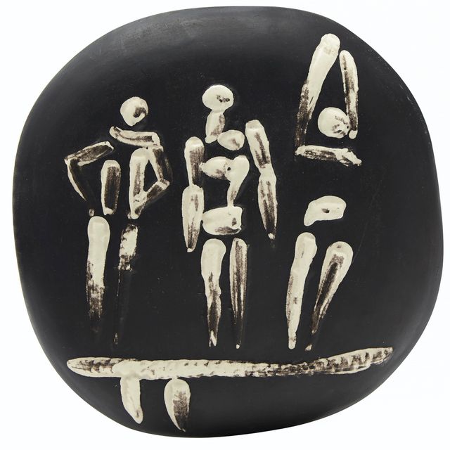 Pablo Picasso — Трое персонажей в Тремплене (A.R. 374)