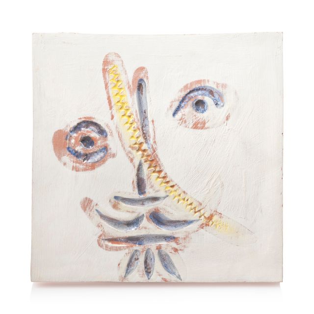 Pablo Picasso — Лицо с косыми чертами (A.R. 589)