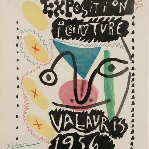 Pablo Picasso — Выставка живописи Валлориса 1956 года (Цвиклитцер, 95)