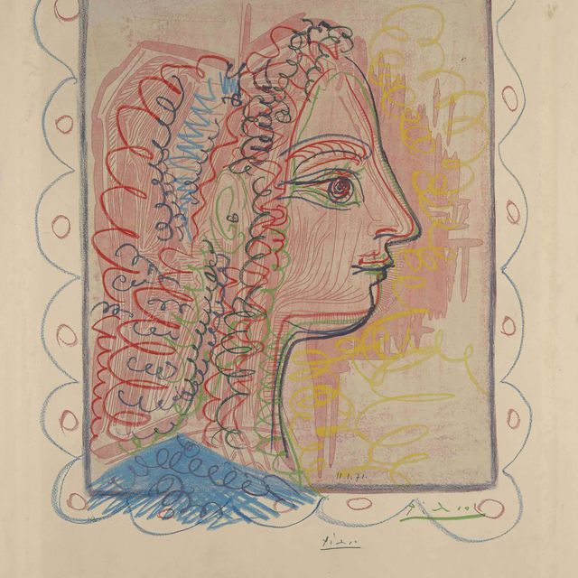 Pablo Picasso — Портрет Жаклин