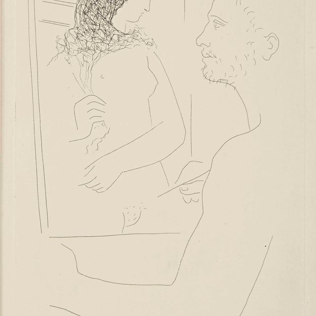 Pablo Picasso — Новая художественная картина, планш-выпуск для шеф-повара в новом исполнении (Блох 92)