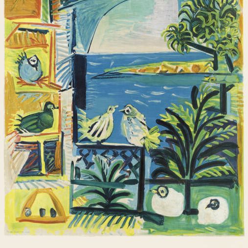 Pablo Picasso — Лазурный берег (в Каннах)