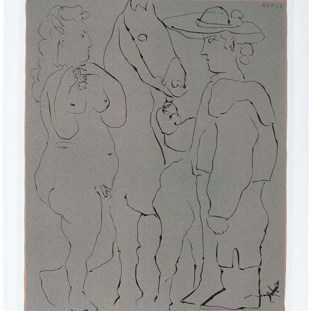 Pablo Picasso — Пикадор, Женщина и кавалер
