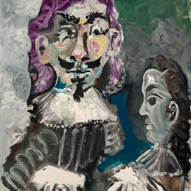 Pablo Picasso — Мушкетер и маленький персонаж