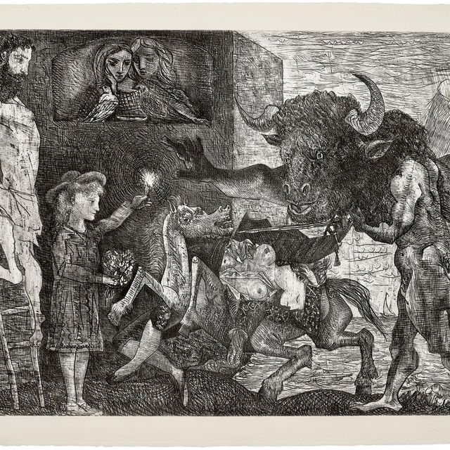 Pablo Picasso — Минотавромахия