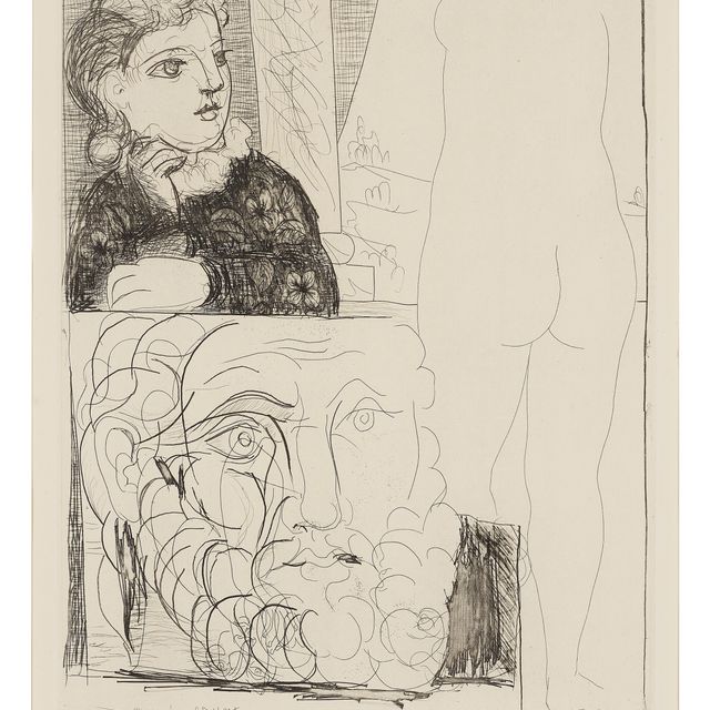 Pablo Picasso — Женский наряд, скульптура "руки и ноги наедине с барби" из коллекции La Suite Vollard