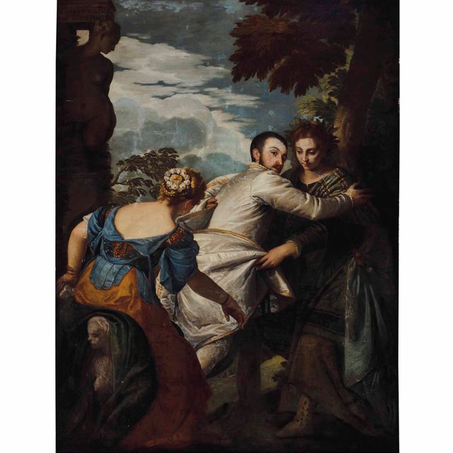 Paolo Veronese — Выбор между добродетелью и пороком