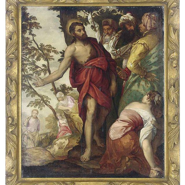 Paolo Veronese — Проповедь святого Иоанна Крестителя