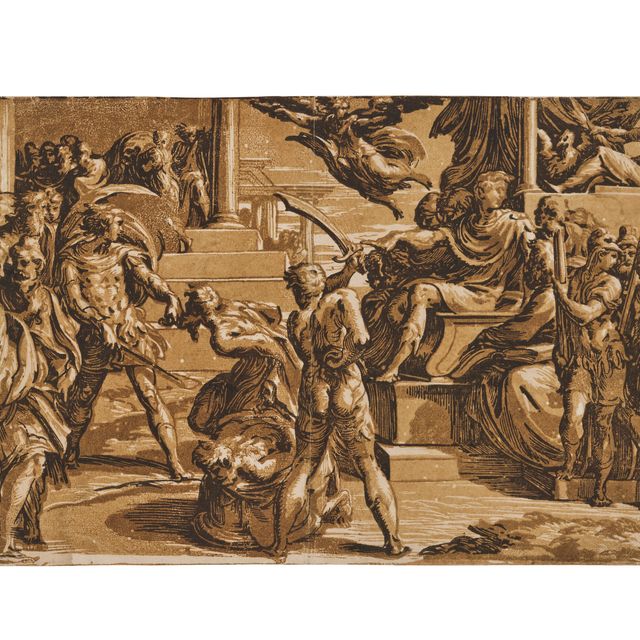 Parmigianino — Мученическая смерть двух святых