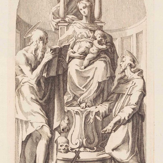Parmigianino — Различные изобретения знаменитости Франческо Маццуолы о Пармиджанино, тратти Далла Ракколта Дзанеттиана, инчизи в Раме Антонио Фальдони и новых публикациях в Венеции MDCCLXXXVI