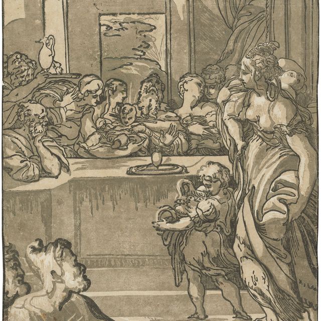 Parmigianino — Сретение Господне в храме