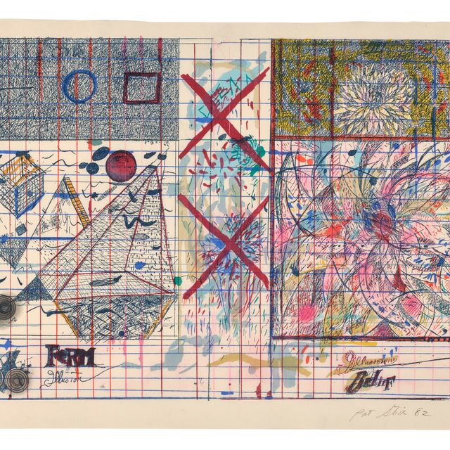 Pat Steir — Киотская хризантема