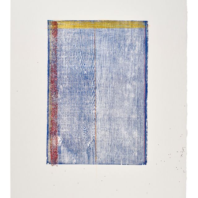 Pat Steir — Рисование по дереву для центра рисования