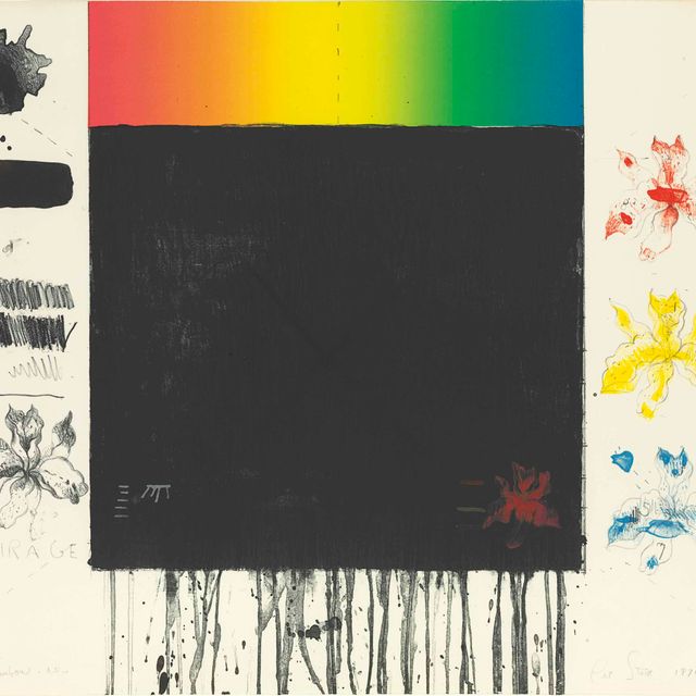 Pat Steir — Скатай мне радугу