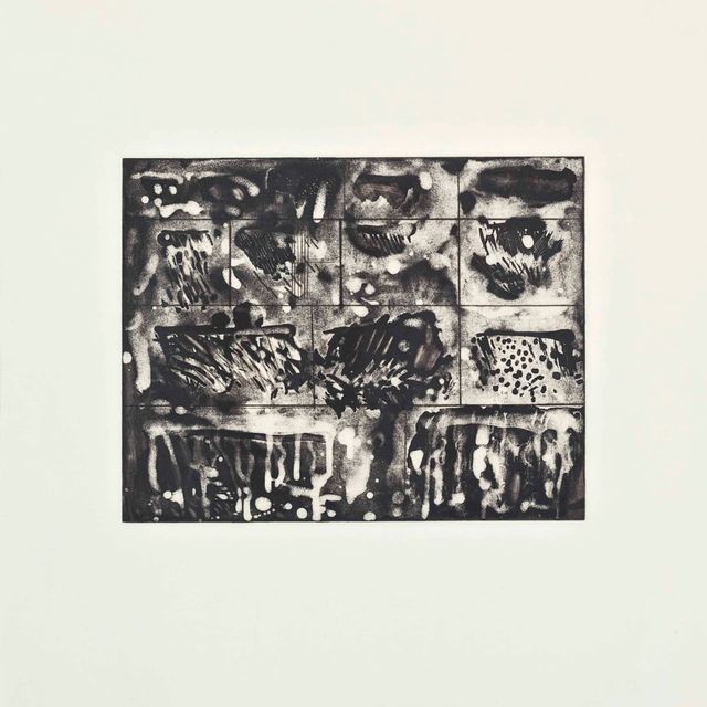 Pat Steir — Дождевые облака цвета сепии