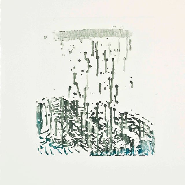 Pat Steir — Дождевые облака