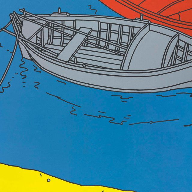 Patrick Caulfield — Лодки в Бриндизи