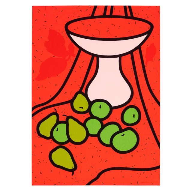 Patrick Caulfield — Фрукты и ваза