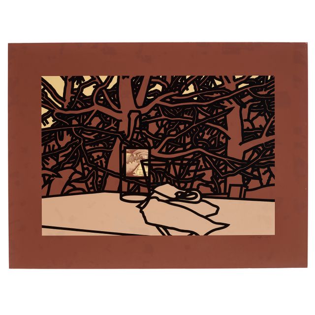 Patrick Caulfield — Флакон с розами от Untitled