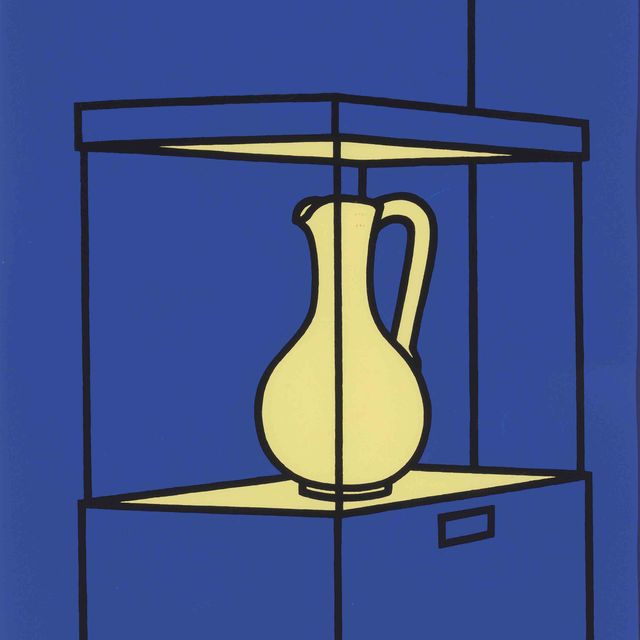 Patrick Caulfield — Выставленная ваза (D. 23)