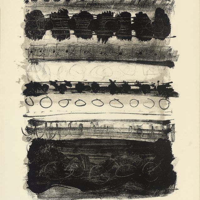 Patrick Heron — Серые и черные полосы