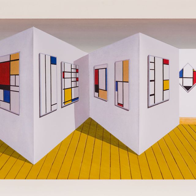 Patrick Hughes — Мондрианцы