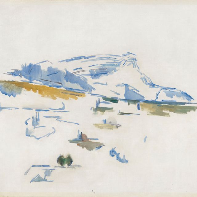 Paul Cézanne — Гора Сент-Виктуар вю де Лувс