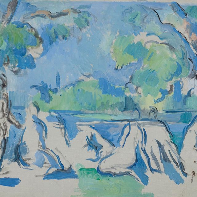 Paul Cézanne — Этюд о беньезах